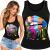 TANK TOP DAMSKI ŚMIESZNY  LABIOS-COLORES